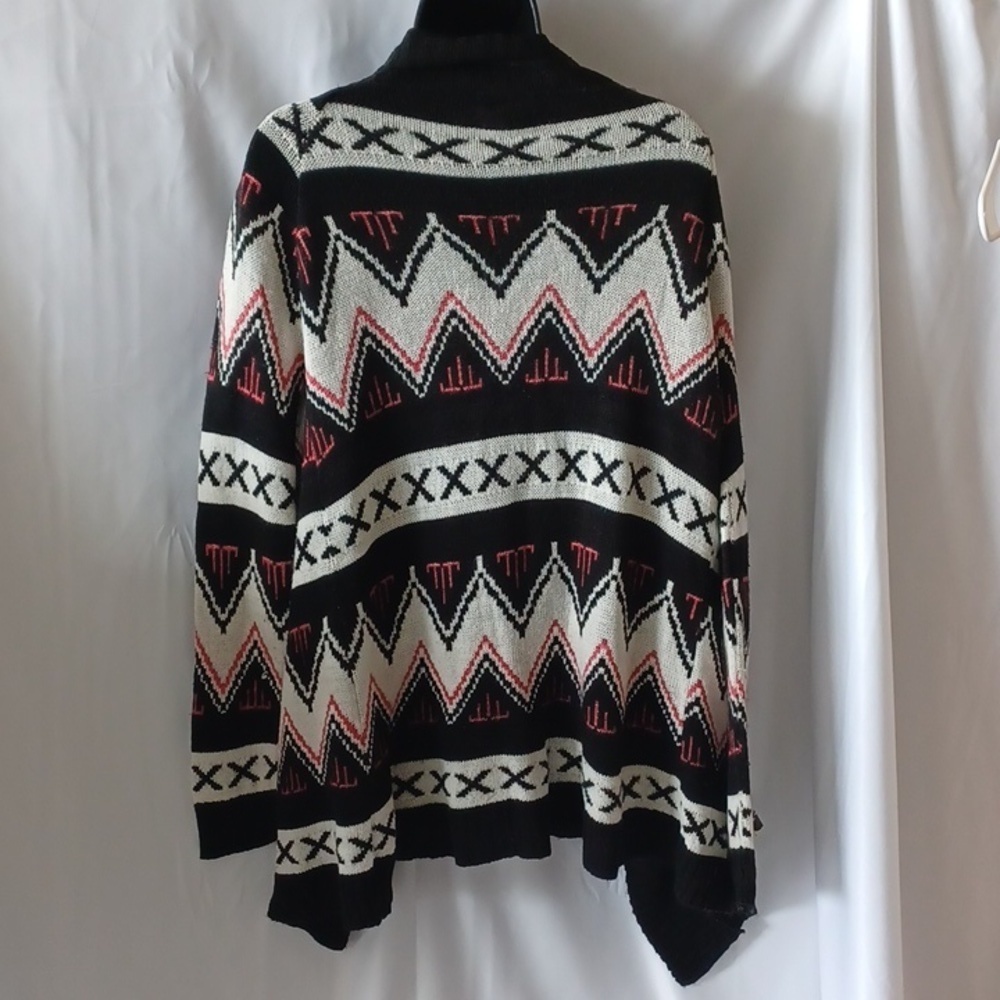 Say What? Boho Aztec Pattern Knit Cardigan